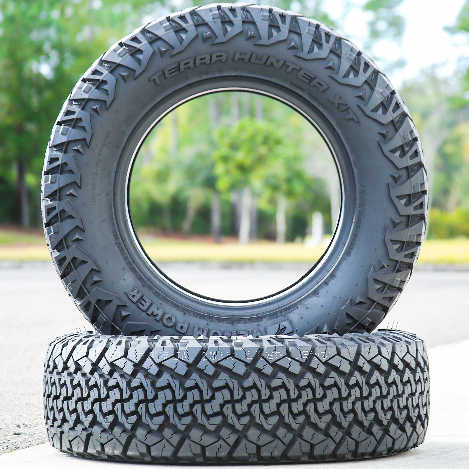 Tire Venom Power Terra Hunter X/T 2 225/75R16 Load F 12 Ply Van Commercial