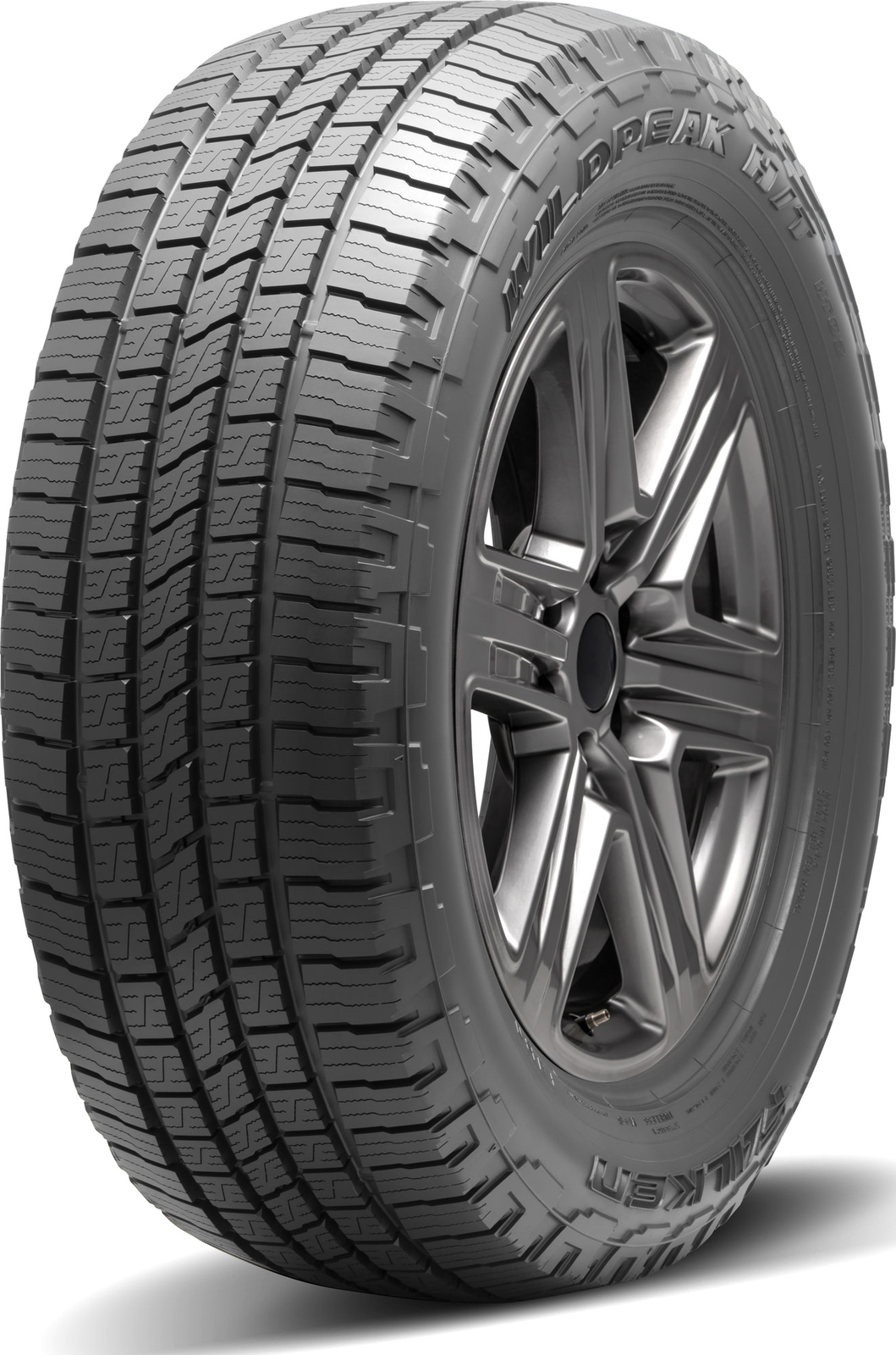 Set of 2 Falken Wildpeak H/T02 LT265/70R18/10 10-Ply 124S Tires 2657018 265 70 1