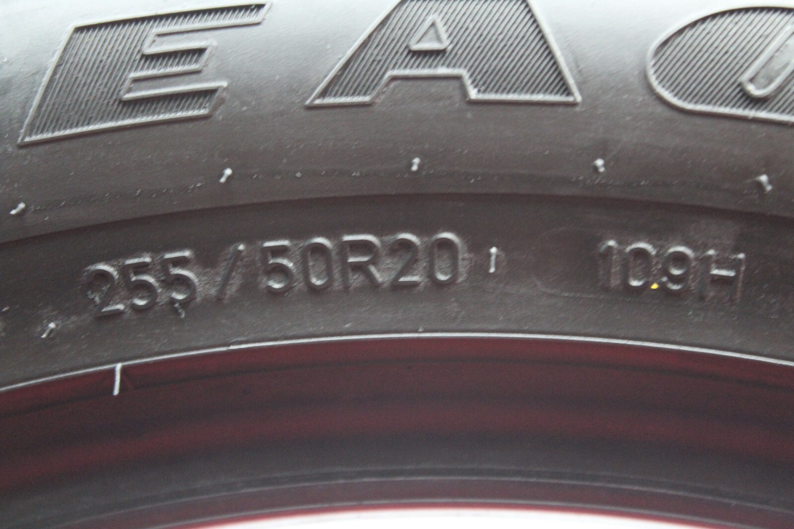 1 Used GoodYear Eagle Sport A/S AO 255/50R20 255/50/20 2555020 109H