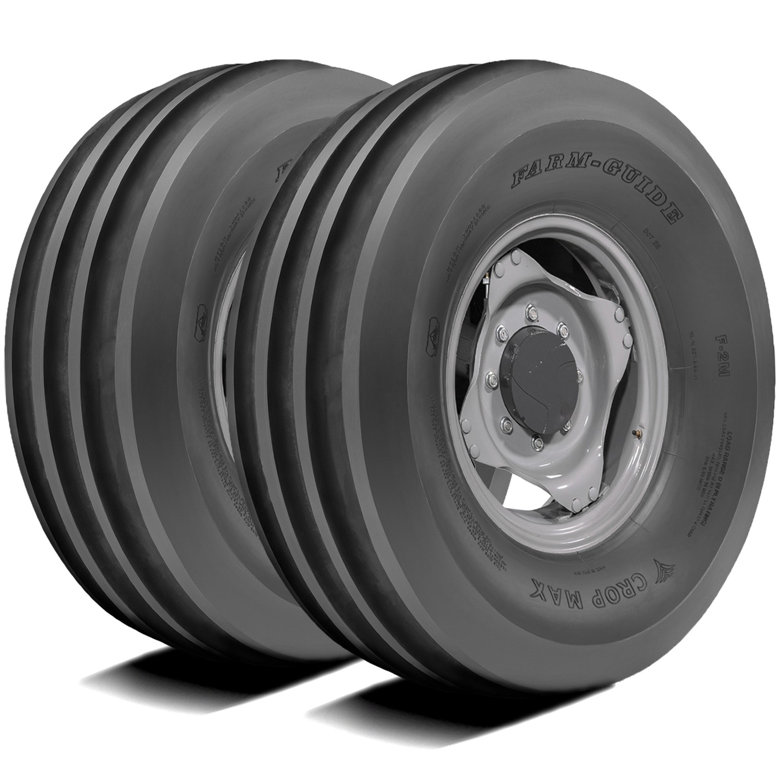 Tire 11-16 Crop Max Farm Guide F-2M Tractor Load 10 Ply
