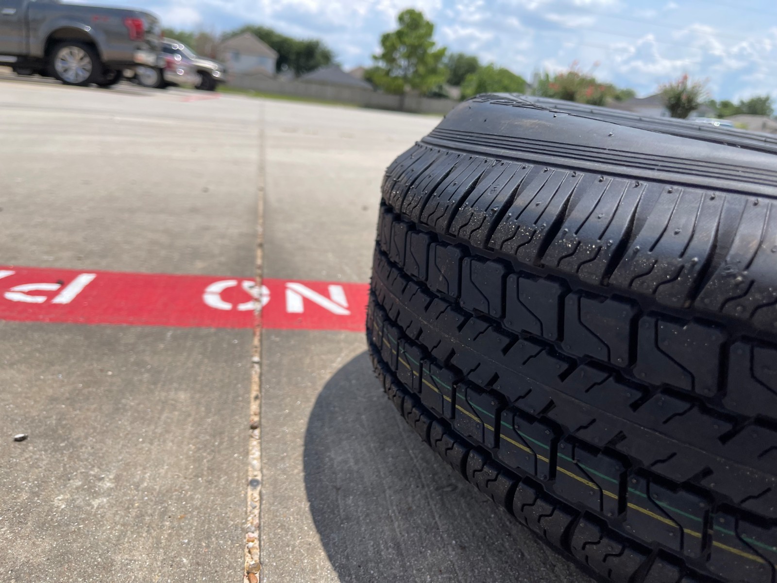 (1) 205/75/15 HI-RUN H-180 tire ST 205/75R15 LT 6 ply LR C 101M trailer NEW