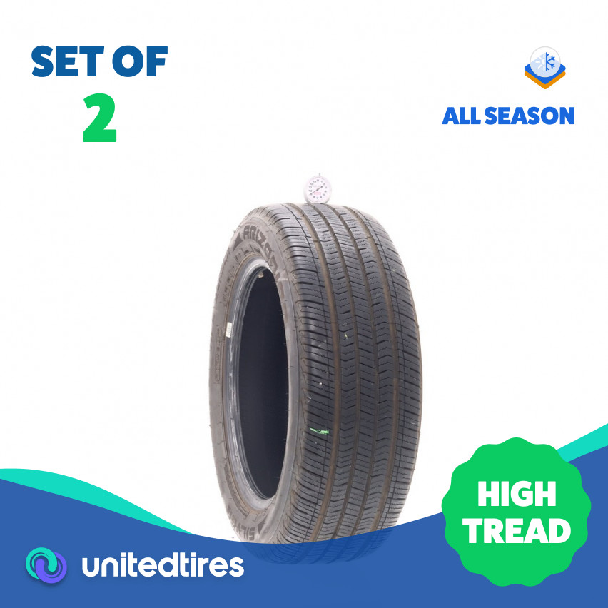 Set of (2) Used 205/55R16 Arizonian Silver Edition 91V – 9/32