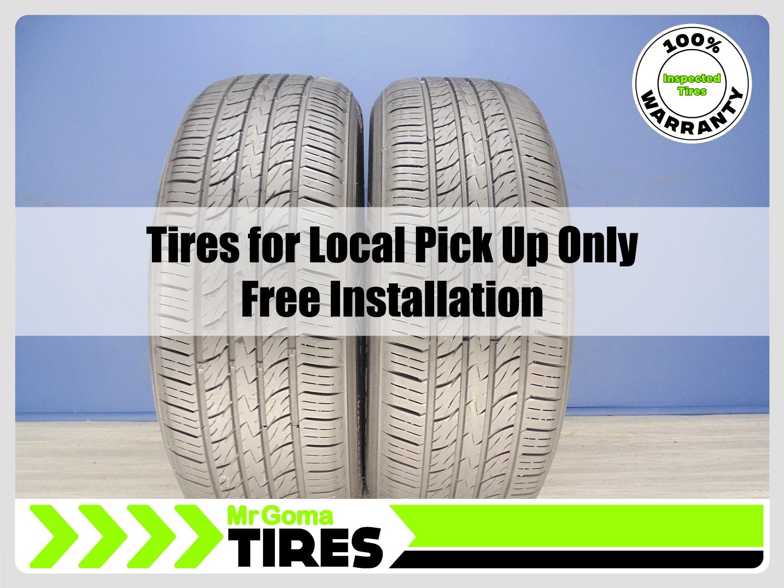 2 ARROYO ECO PRO A/S XL 255/60R18 USED TIRES 7.7/32 TREAD 255/60/18 104V 2556018