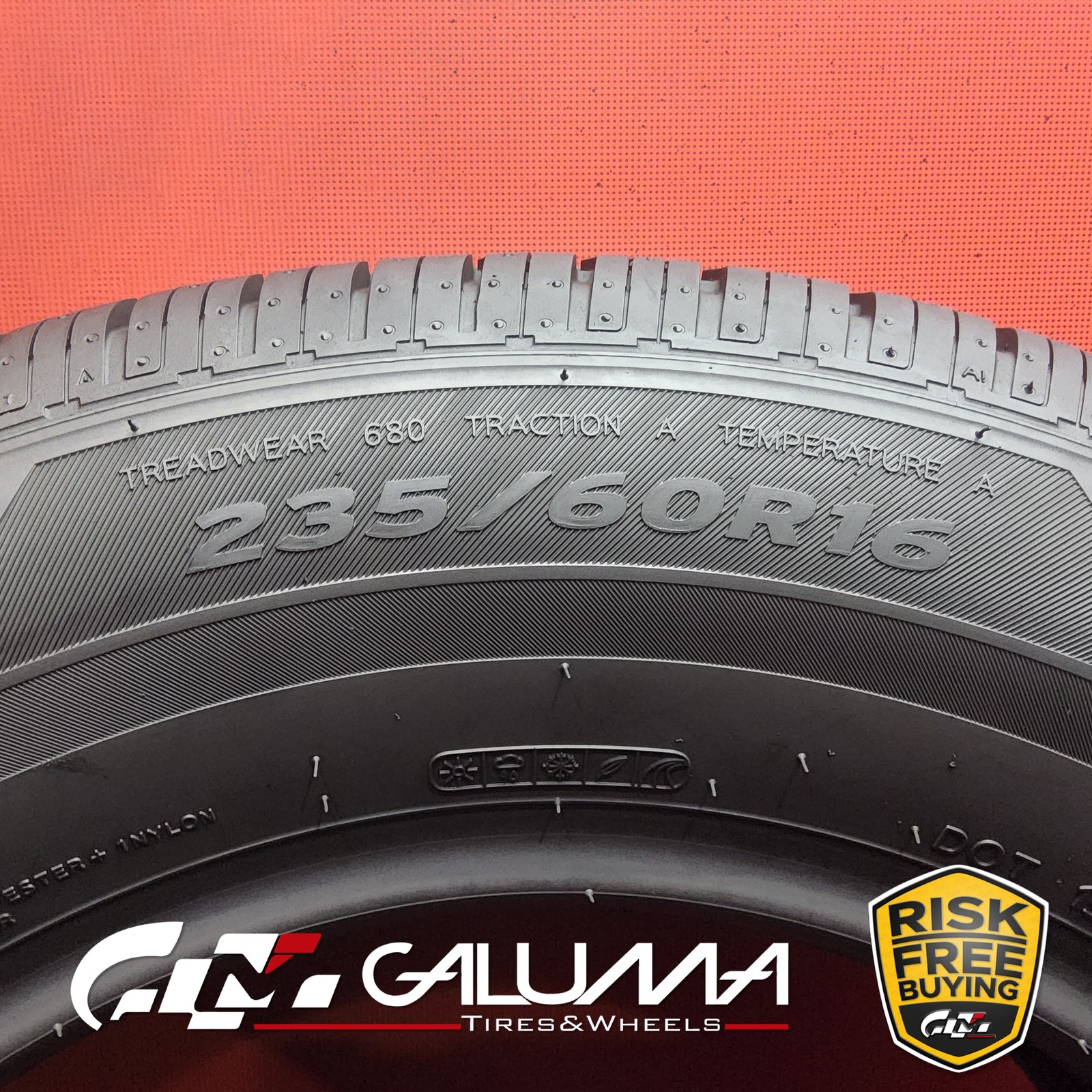 1 Tire LikeNEW Hankook Kinergy ST H735 235/60R16 235/60/16 2356016 100T #95635