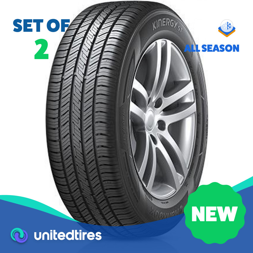 Set of (2) New 215/75R15 Hankook Kinergy ST H735 100T