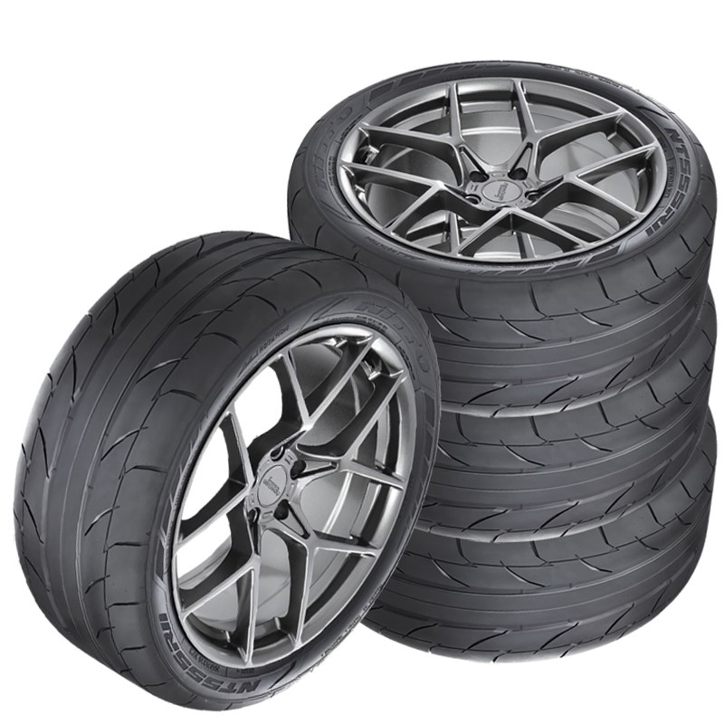 4 Nitto NT555RII P275/40R18 94W Competition Track Drag Race Tires ( Take Off )