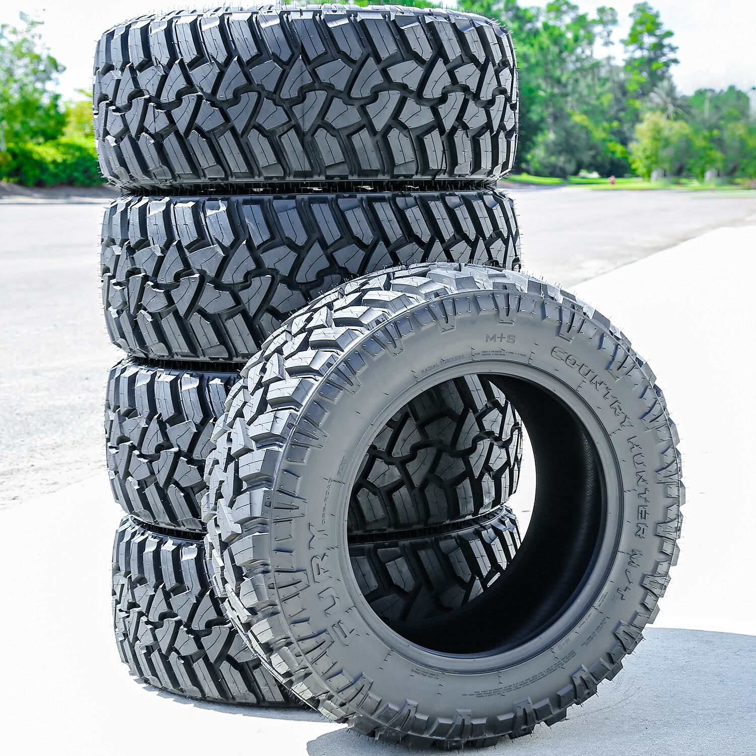 4 Tires Fury Country Hunter M/T 2 LT 35X14.50R26 Load F 12 Ply MT Mud