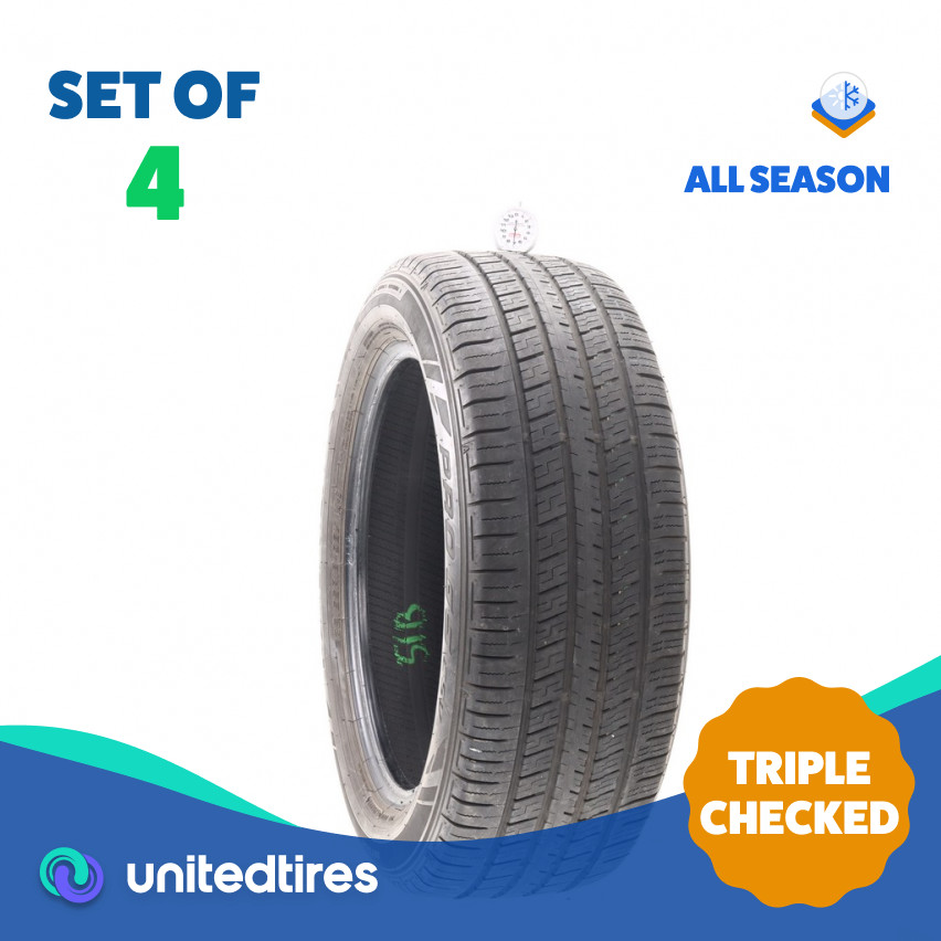 Set of (4) Used 225/55R18 Falken Pro G5 CSV 98V – 7-8.5/32 (11EKQ)