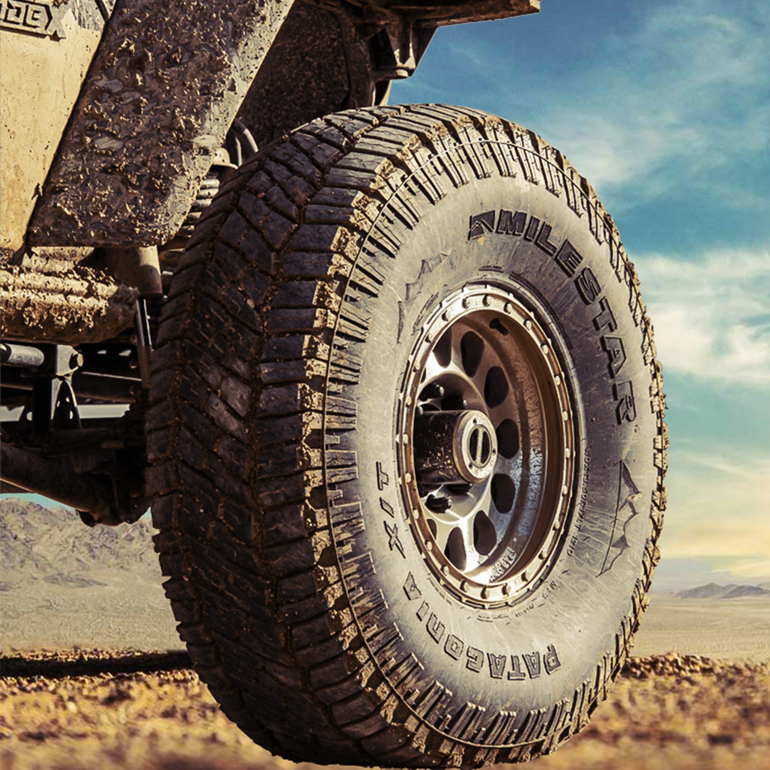 Tire Milestar Patagonia X/T LT 35X12.50R17 125Q E 10 Ply XT Extreme Terrain