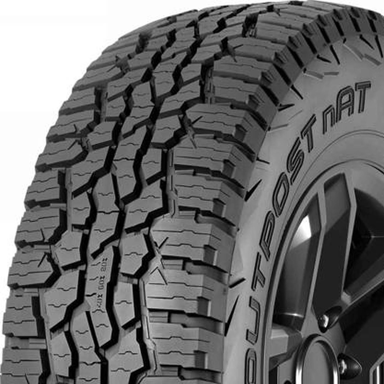 1 Nokian Outpost nAT LT275/60R20/10 10-Ply 123S Tire 2756020 275 60 20