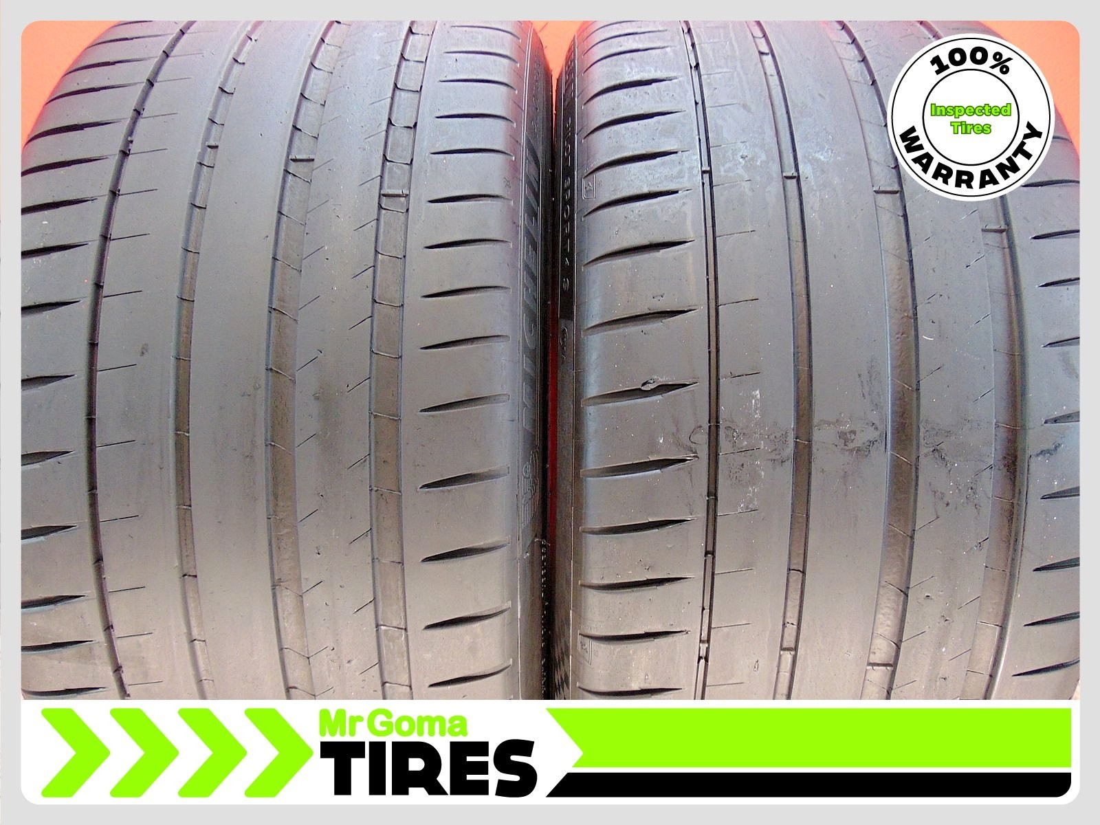 2 MICHELIN PILOT SPORT 4S MO1A XL 305/30ZR21 USED TIRES 6.6/32 TREAD 3053021