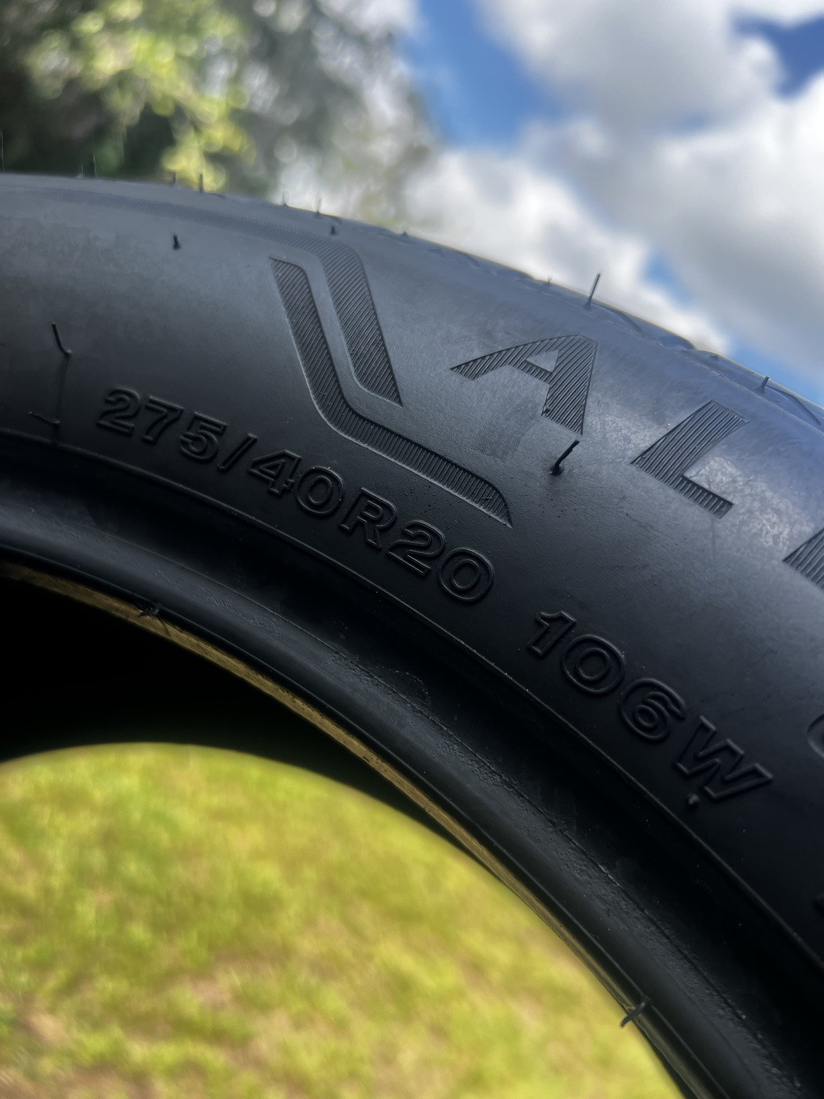 1 Tire Bridgestone Alenza 001 RFT ★ BMW 275/40R20 106W DOT.2724 7.5/32 NO Patch