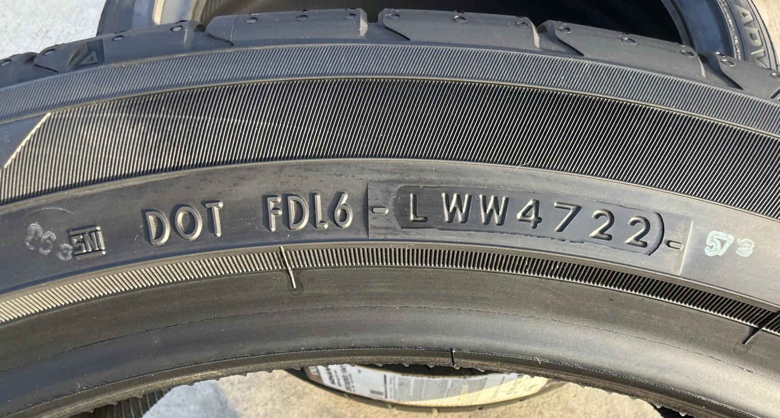 TWO BRAND NEW 285/35ZR20 Yokohama ADVAN Sport V107 Tires Like Michelin Pilot 4S!