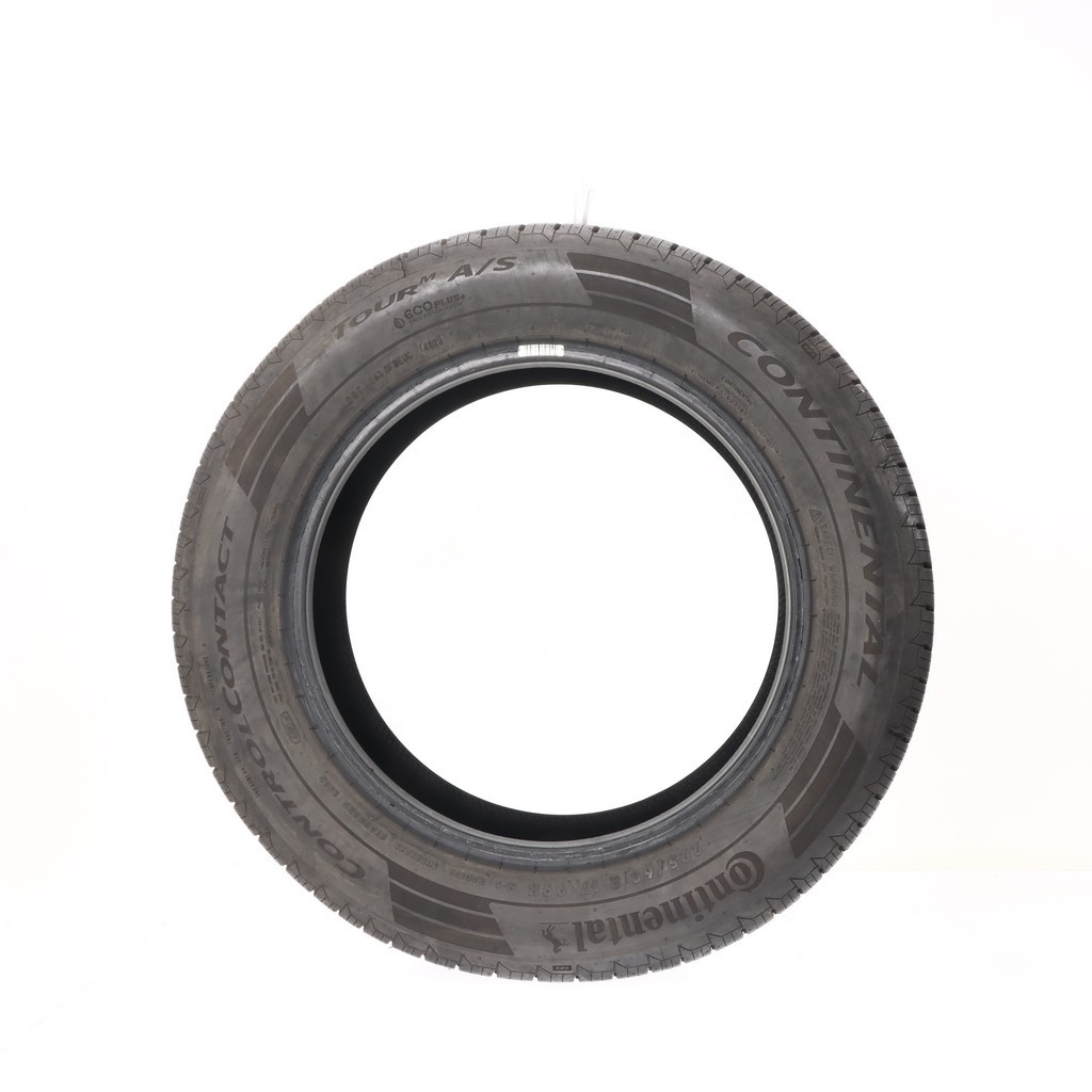 Set of (4) Used 225/60R17 Continental ControlContact Tour M A/S EV – 9.5-10.5/32