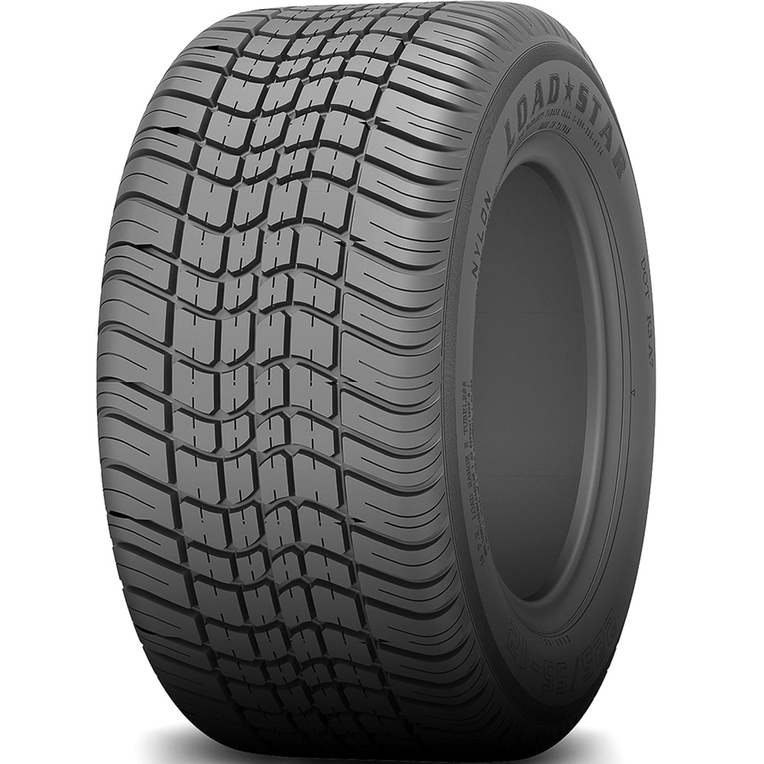 Tire Kenda Loadstar K399 Nylon Belted ST 205/65-10 Load F 12 Ply Trailer