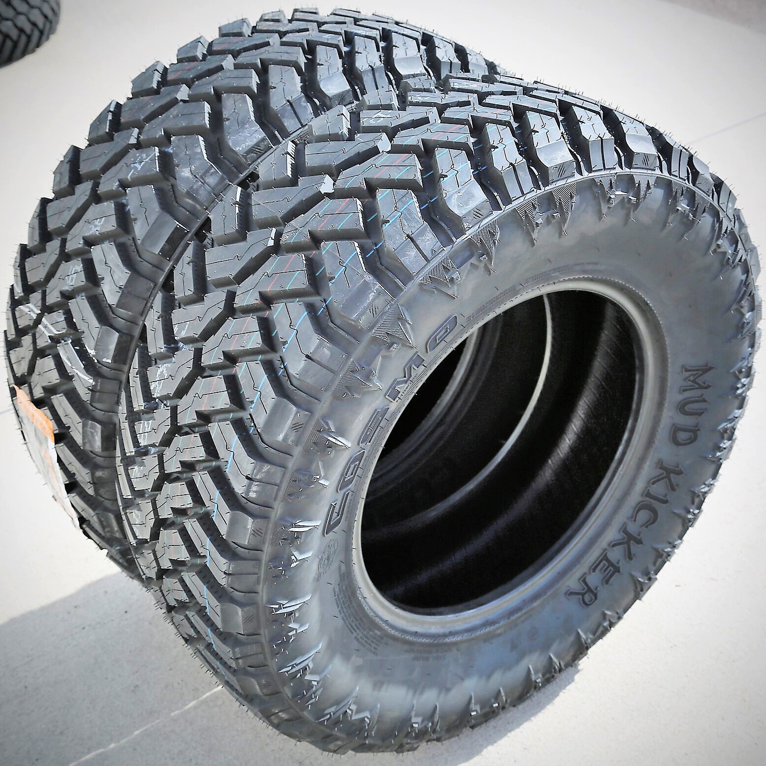 2 Tires Cosmo Mud Kicker LT 33X12.50R18 Load F 12 Ply MT M/T Mud