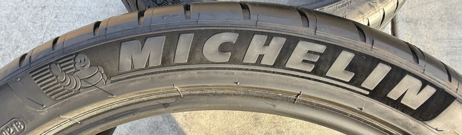 TWO BRAND NEW 325/30ZR21 (108Y) Michelin Pilot Sport 4 N0 Porsche Acoustic Tires