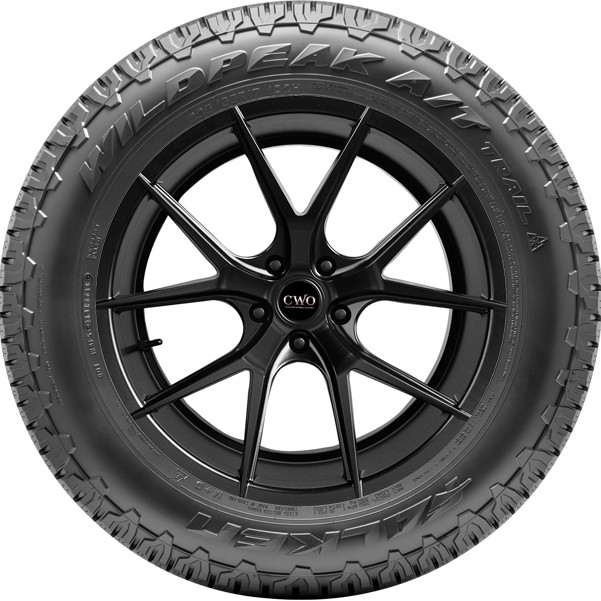 (QTY 4) 225/60R17 Falken Wildpeak A/T Trail 99H SL Black Wall Tires