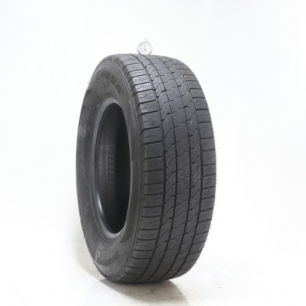 Set of (4) Used 265/65R17 Corsa Highway Terrain Plus 112H – 6.5-8.5/32