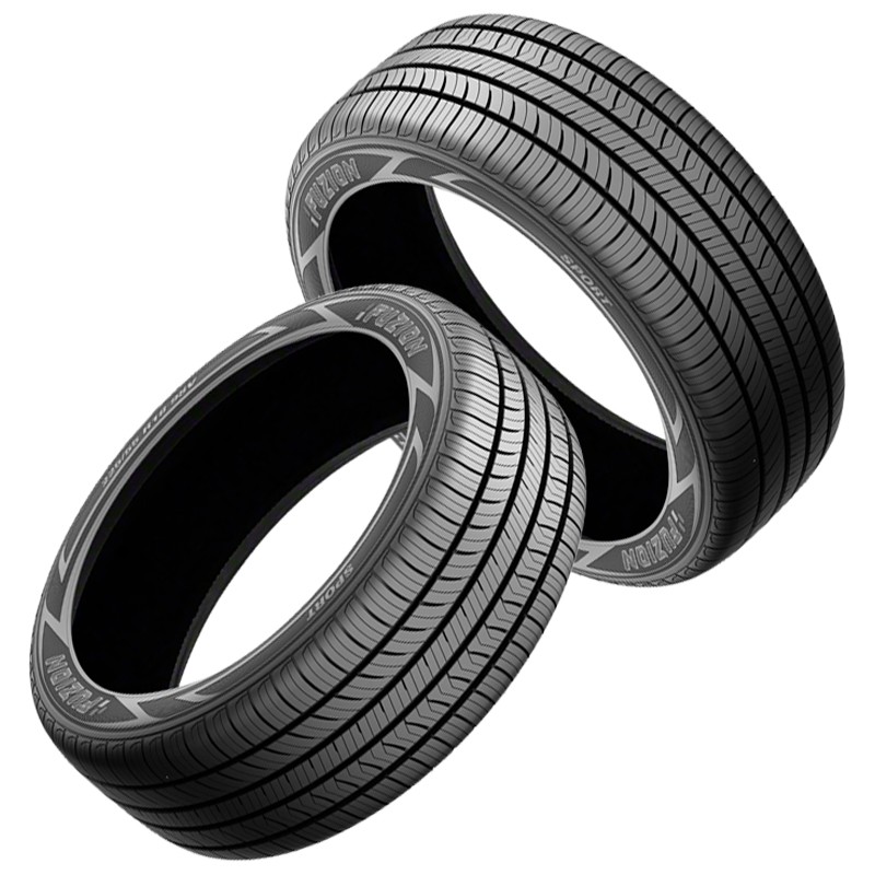 2 Fuzion Sport 235/50R18 97W All Season Performance Tires 500AAA UTQG