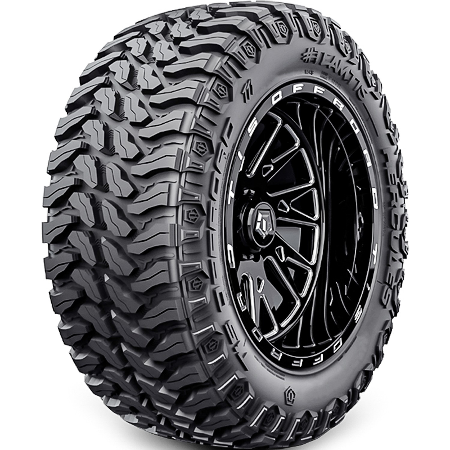 Tire Hercules TIS Offroad TT1 LT 35×14.50R20 Load F 12 Ply MT M/T Mud