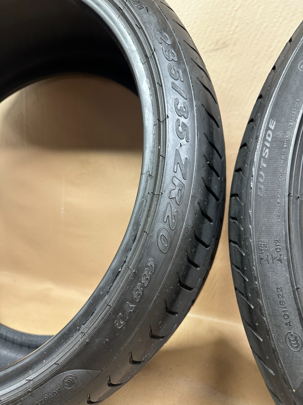 Set of 2 Tires Pirelli P Zero 235/35ZR20 (88Y) 235/35/20 88Y 8/32 Pair
