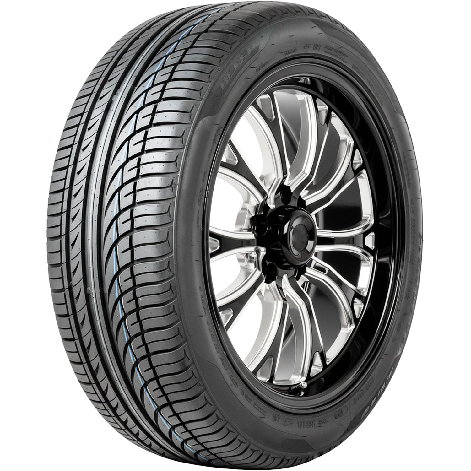 Assembly Fullway HP108 185/60R15 84H 15×6.5 5 x 100 Black Split Ten Spoke