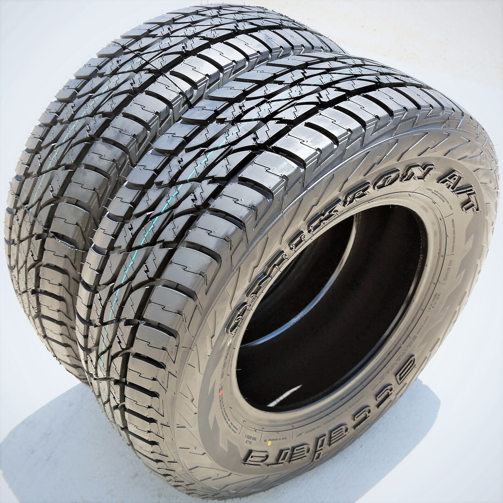 2 New Accelera Omikron A/T LT 235/80R17 Load E 10 Ply AT All Terrain Tires