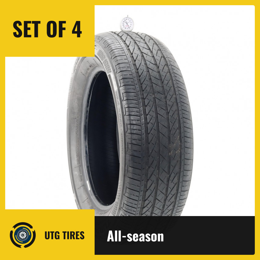 Set of (4) Used 235/60R18 Bridgestone Turanza EL440 103H – 5.5-7.5/32