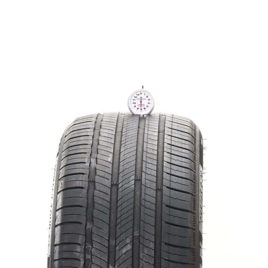 Set of (4) Used 255/45R20 Michelin Primacy Tour A/S GOE Acoustic 105V – 6.5-7/32