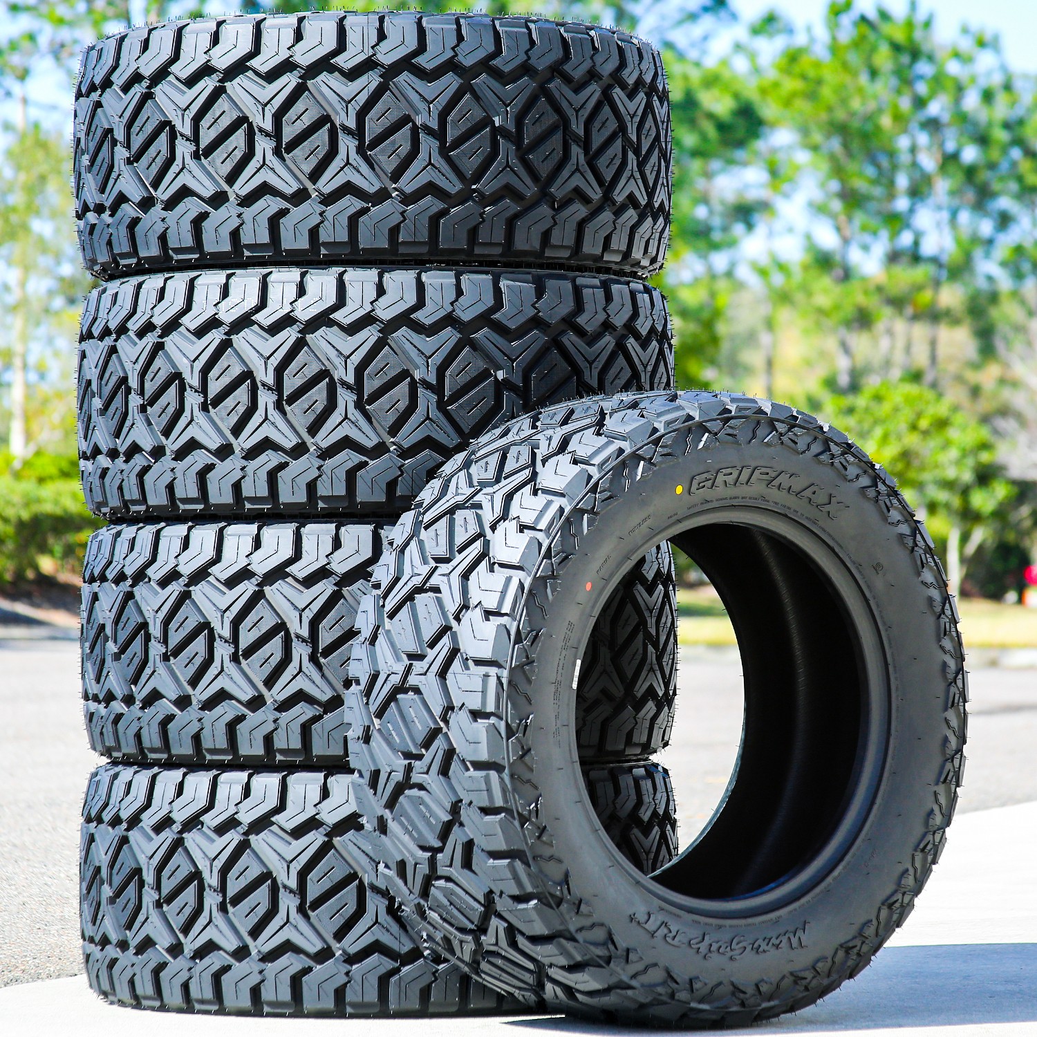 4 Tires LT 35X14.50R20 Gripmax MaxGrip R/T+ RT R/T Rugged Terrain Load F 12 Ply