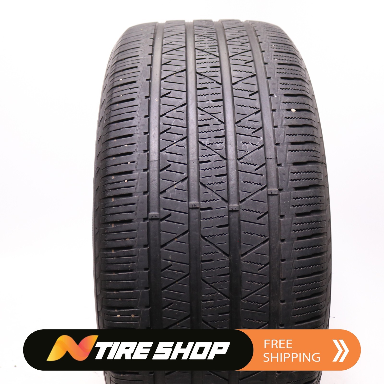 Set of 2 Used 285/45R21 Hankook DynaPro HP2 Plus AO – 113H – 6/32 No Repairs