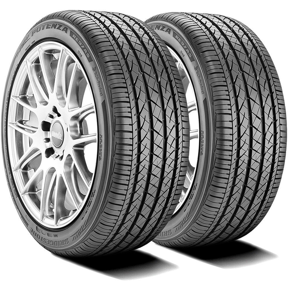 2 Tires 225/50R18 Bridgestone Potenza RE97AS RFT AS A/S Performance Run Flat 94V