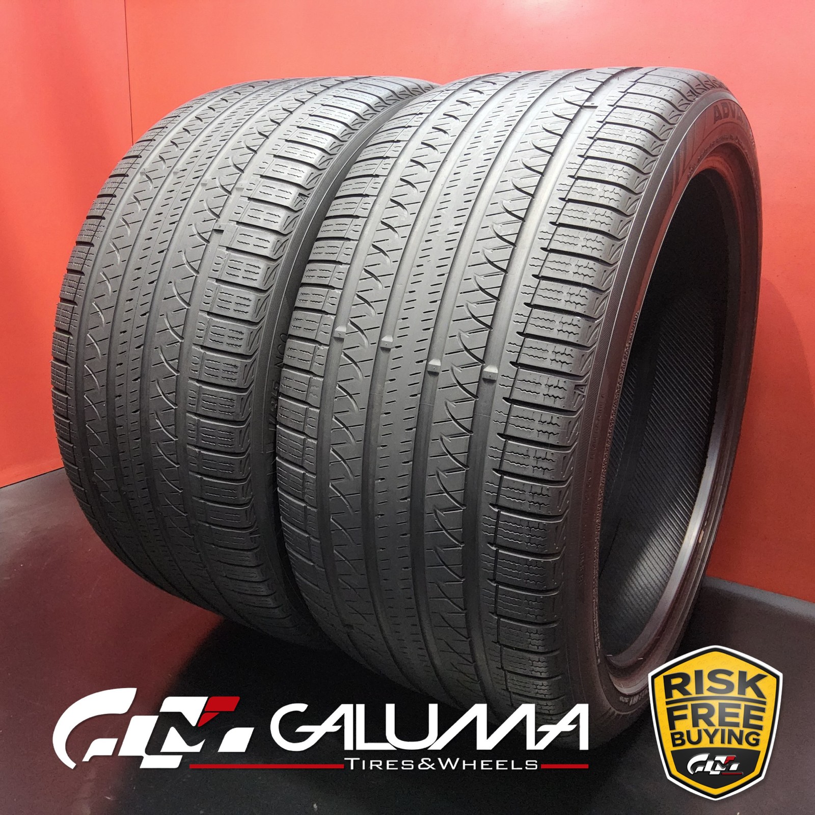 Set of 2 Tires Yokohama Advan V35 XL 315/35R22 315/35/22 3153522 No Patch #92269
