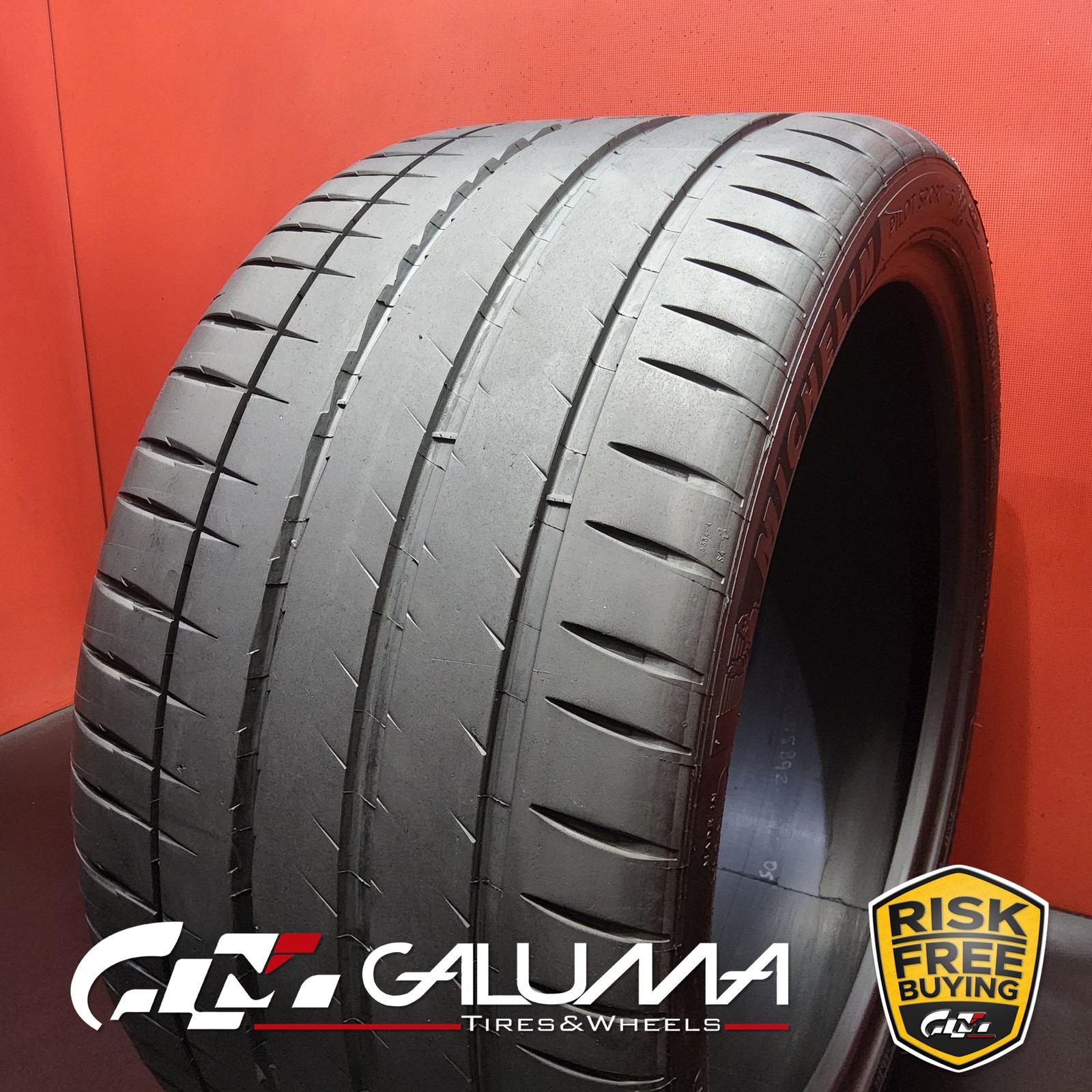 1 Tire LikeNEW Michelin Pilot Sport 4S (ZP) RunFlat 305/30ZR20 No Repairs #95892