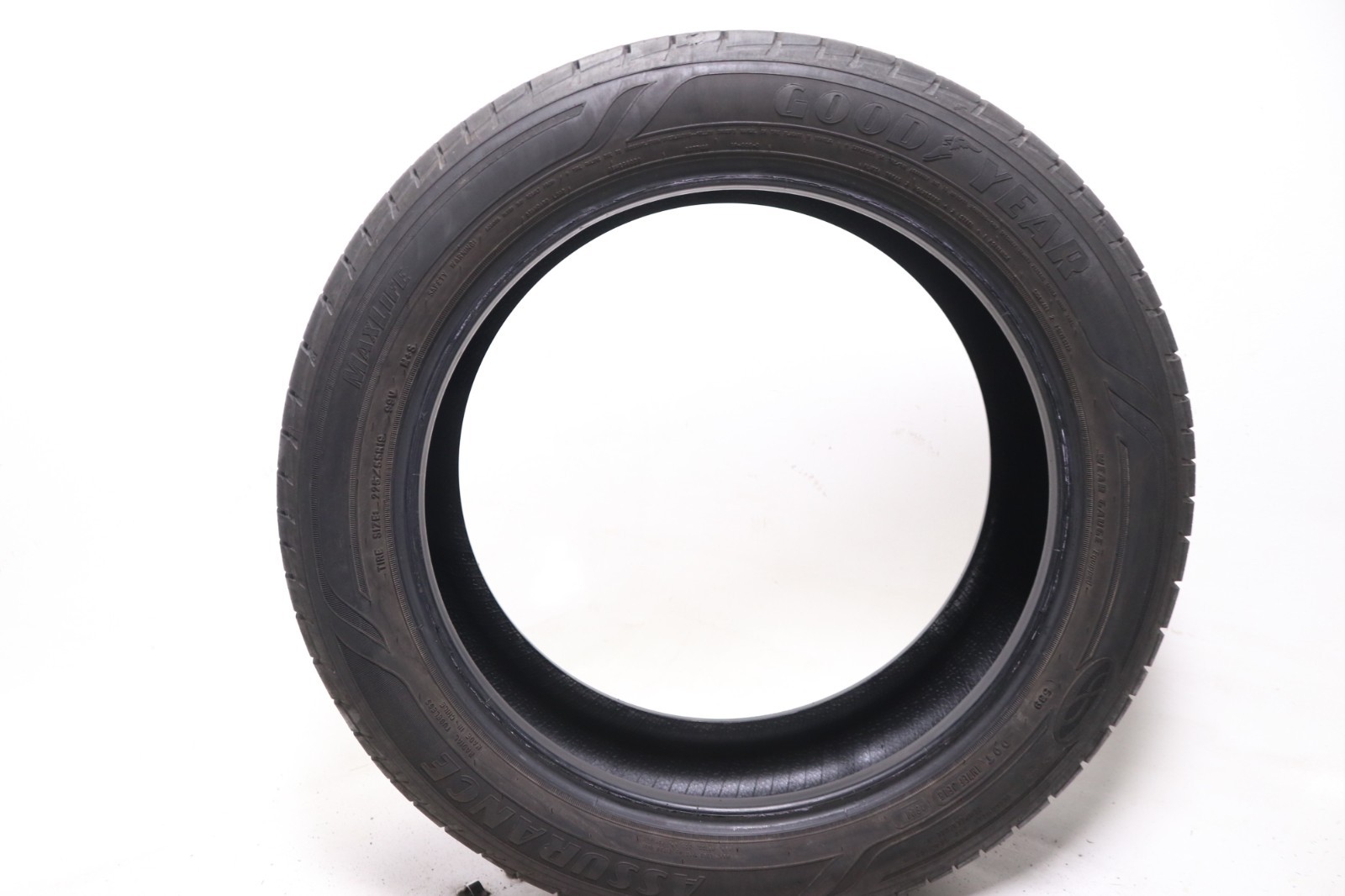 Set of 2 Used 225/55R19 Goodyear Assurance MaxLife – 99V – 10/32 No Repairs