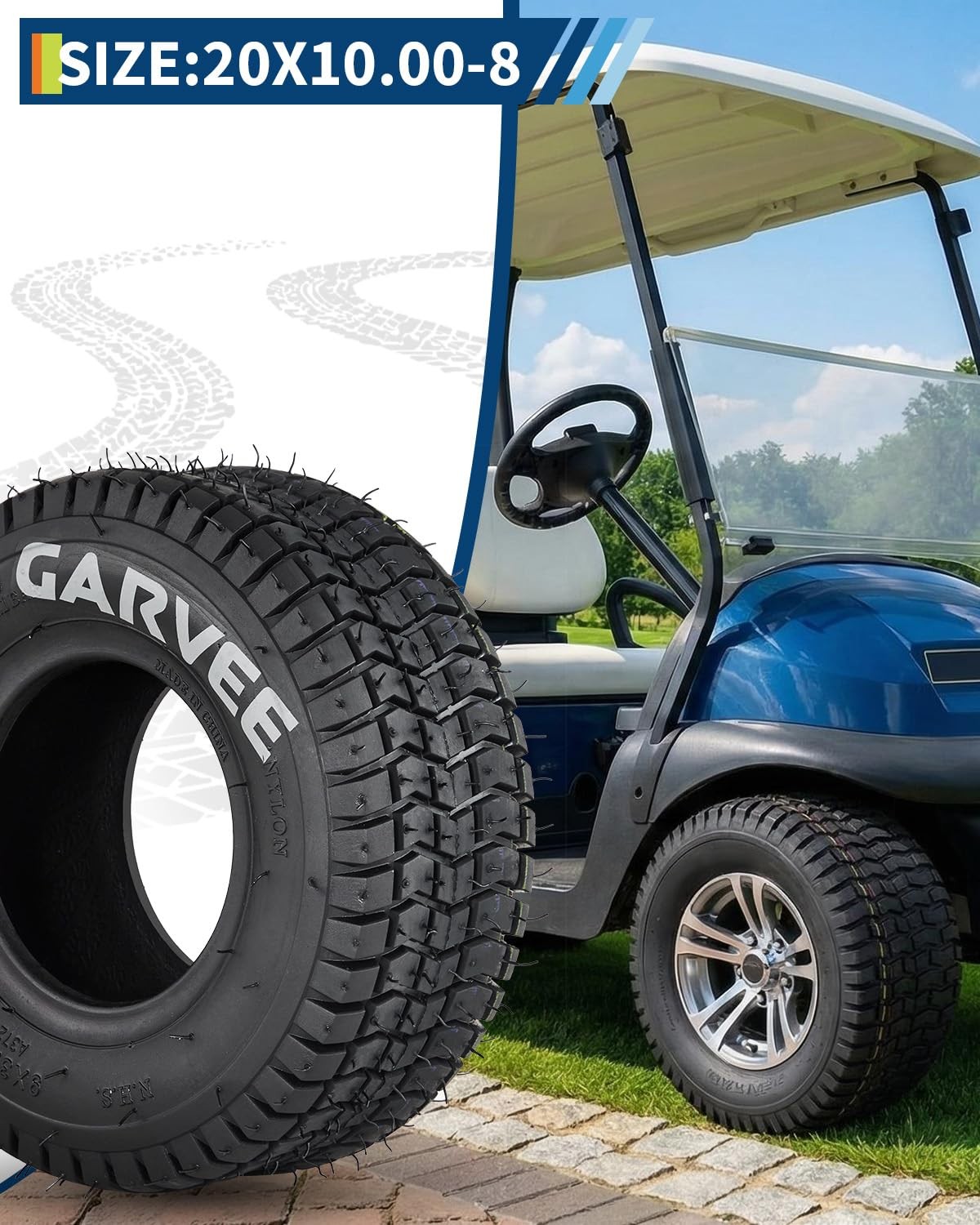 2pcs 9×3.50-4 Lawn Mower Tires 9×3.5-4 2PR Tubeless Lawn Mower Replacemen Tires