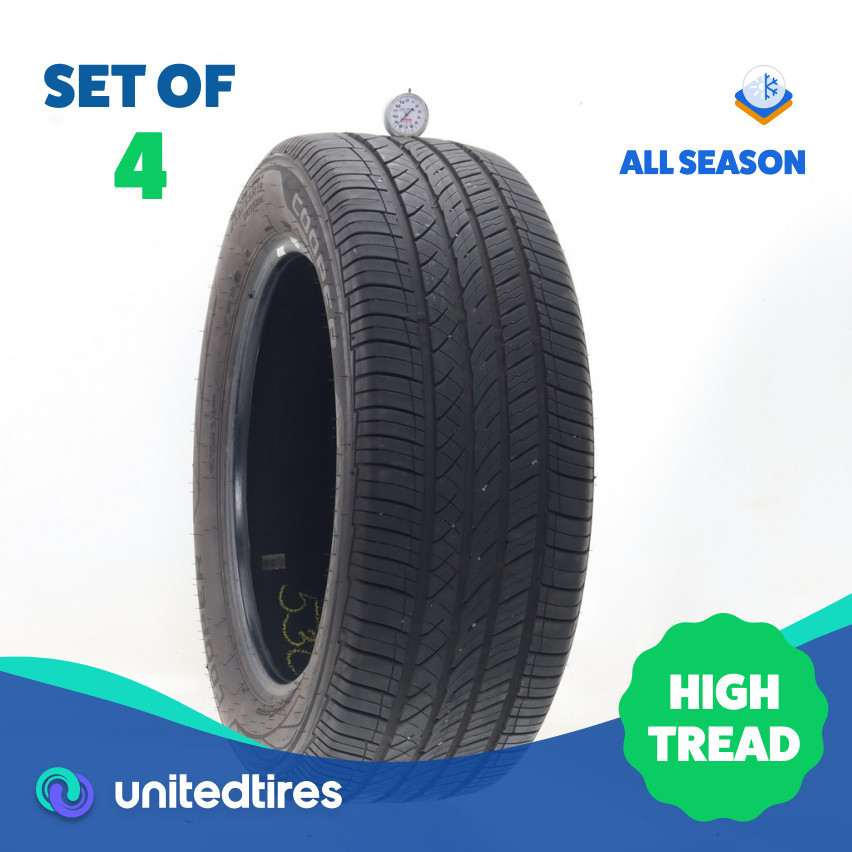Set of (4) Used 255/55R19 Cooper ProControl 111V – 8.5-10.5/32