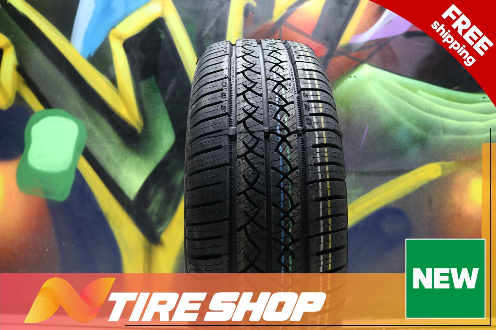 Set of 4 New 225/65R16 Continental TrueContact Tour – 100T – 10.5/32