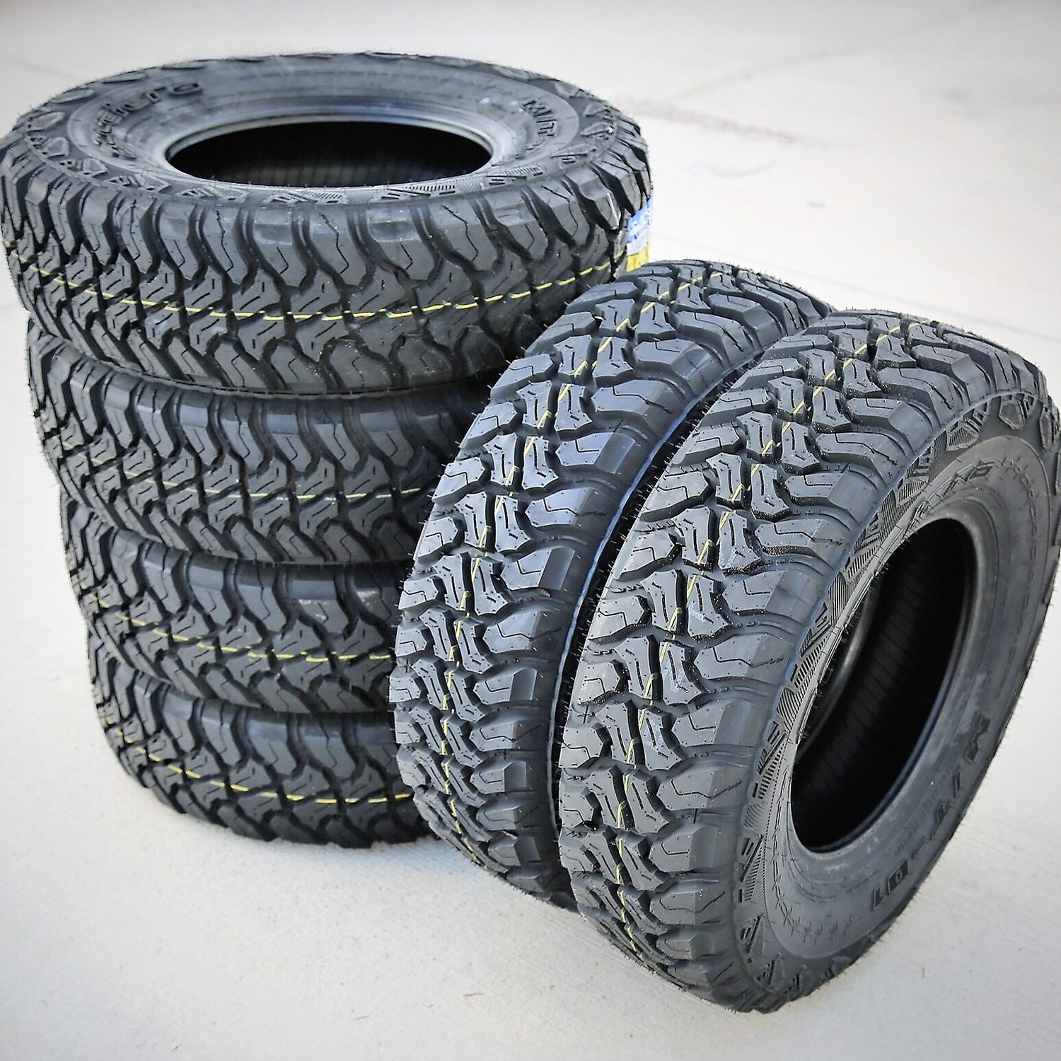 6 Accelera M/T-01 235/80R17 120/117Q E 10 Ply Light Truck Tires