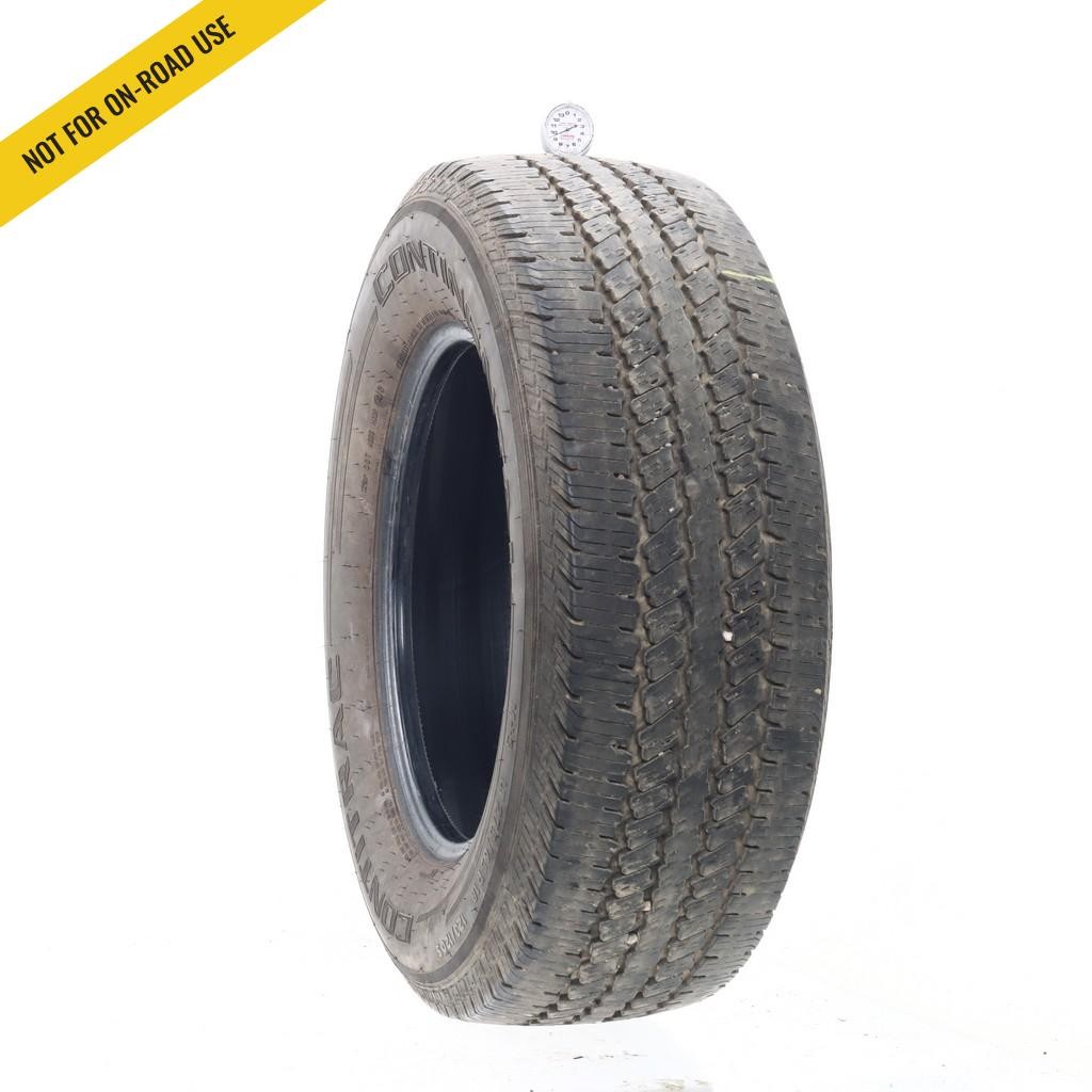 Set of (4) Used LT 275/65R18 Continental ContiTrac 123/120S – 9.5-10.5/32