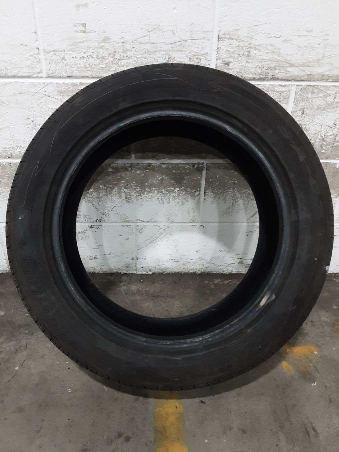 1x P215/55R18 West Lake SA-07 9/32 99 V Used Tire 2155518