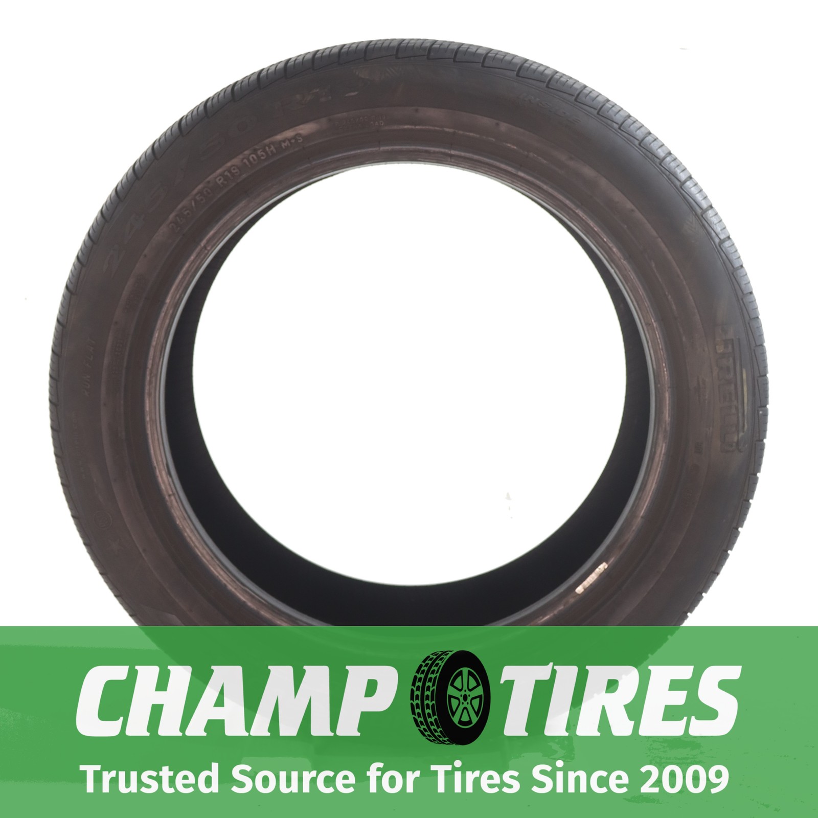 Set Of 2 P245/50R19 Pirelli Cinturato P7 All Season Run Flat 105 H Used 7/32nds