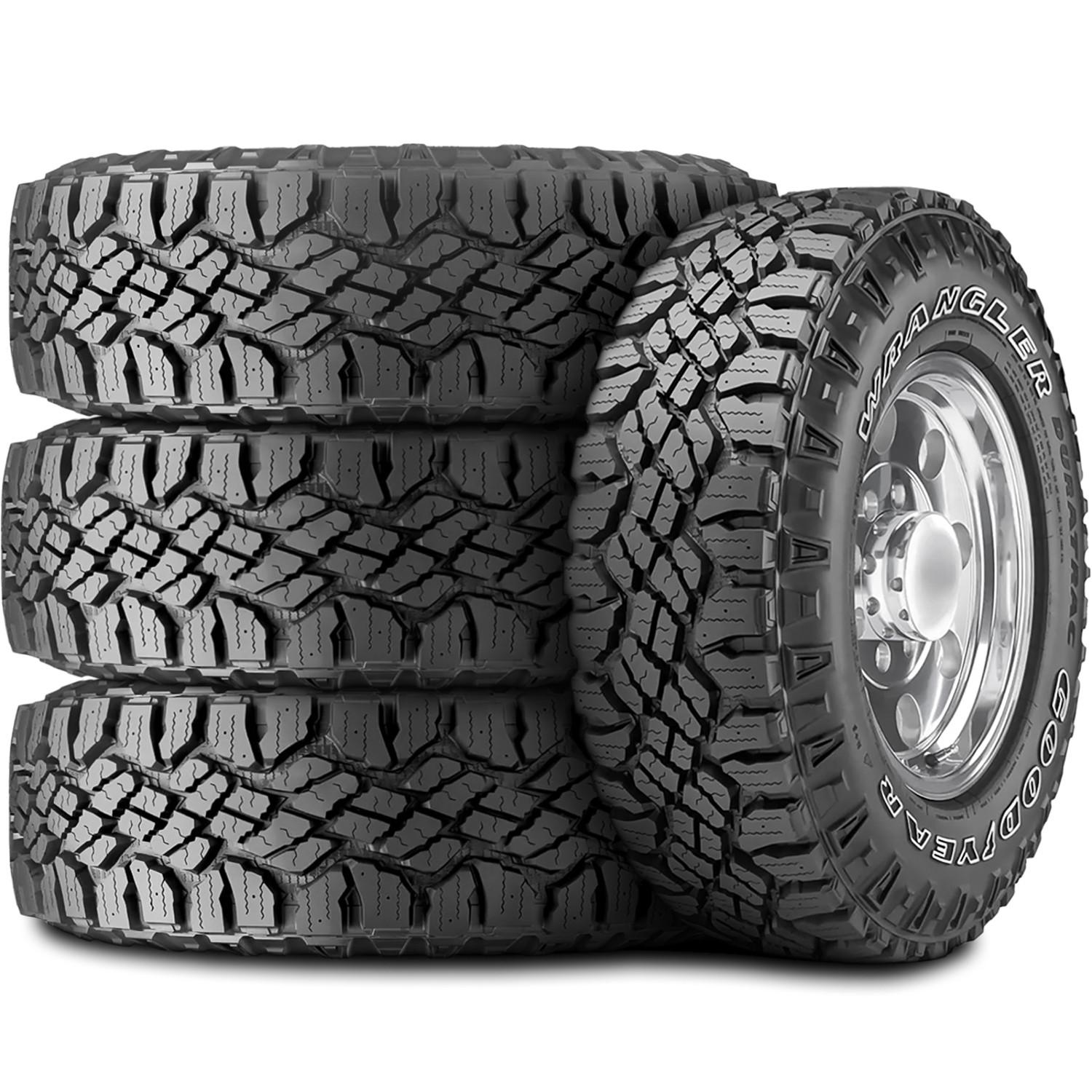 2 Tires Goodyear Wrangler DuraTrac LT 275/70R18 Load E 10 Ply A/T TakeOff