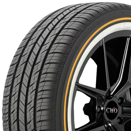 (QTY 4) 275/65R18 Vogue Custom Built Radial SCT2 116H XL Gold/White Tires
