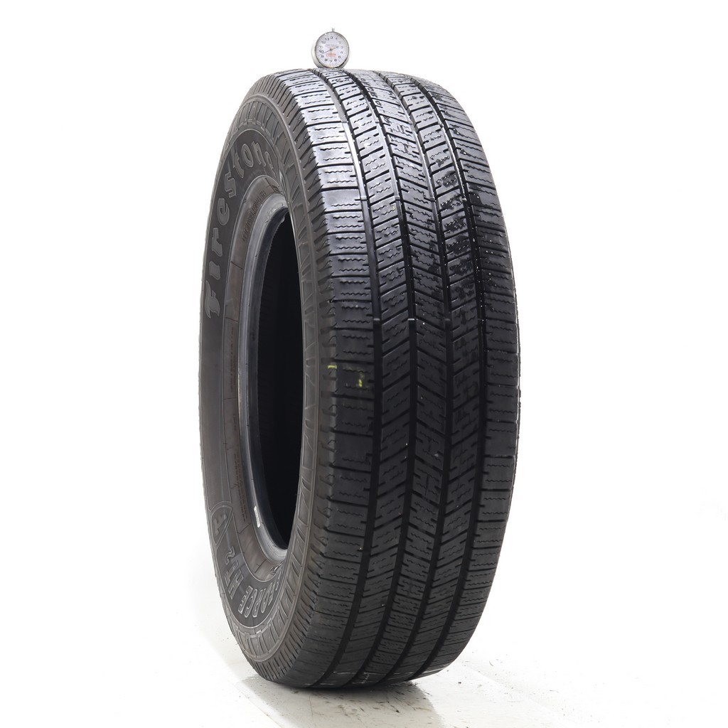 Set of (4) Used LT 275/70R18 Firestone Transforce HT2 125/122S – 9.5-11/32