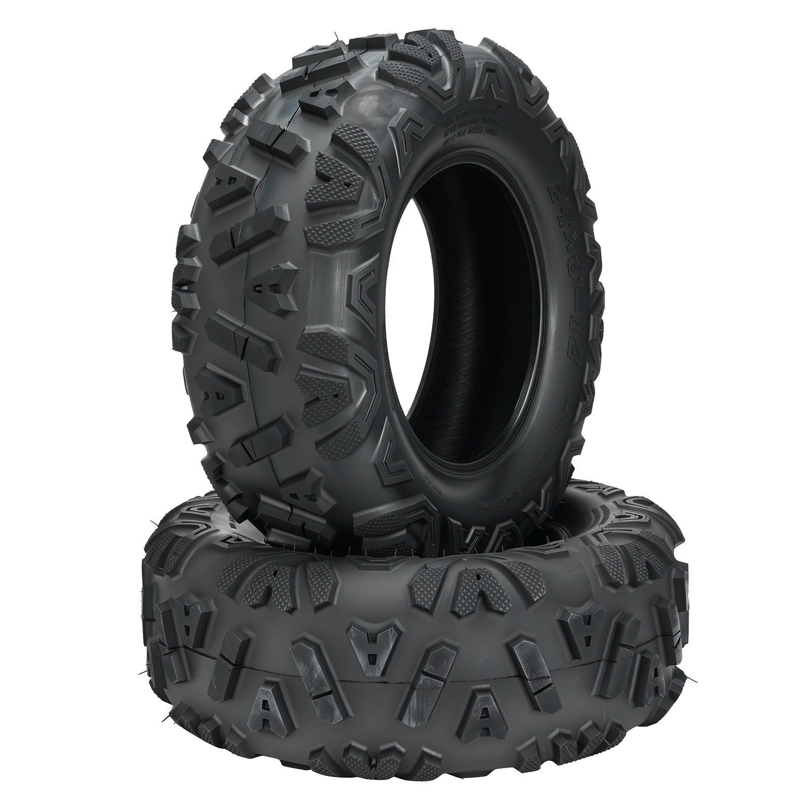 2pcs 24×8-12 ATV Tires 6PLY All Terrain
