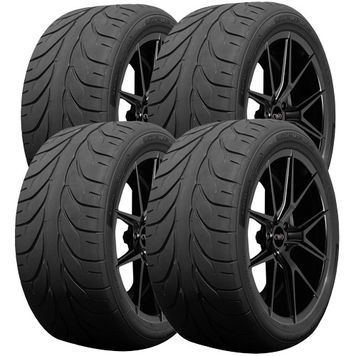 (QTY 4) 205/50ZR15 Kenda Vezda UHP KR20A 89W XL Black Wall Tires