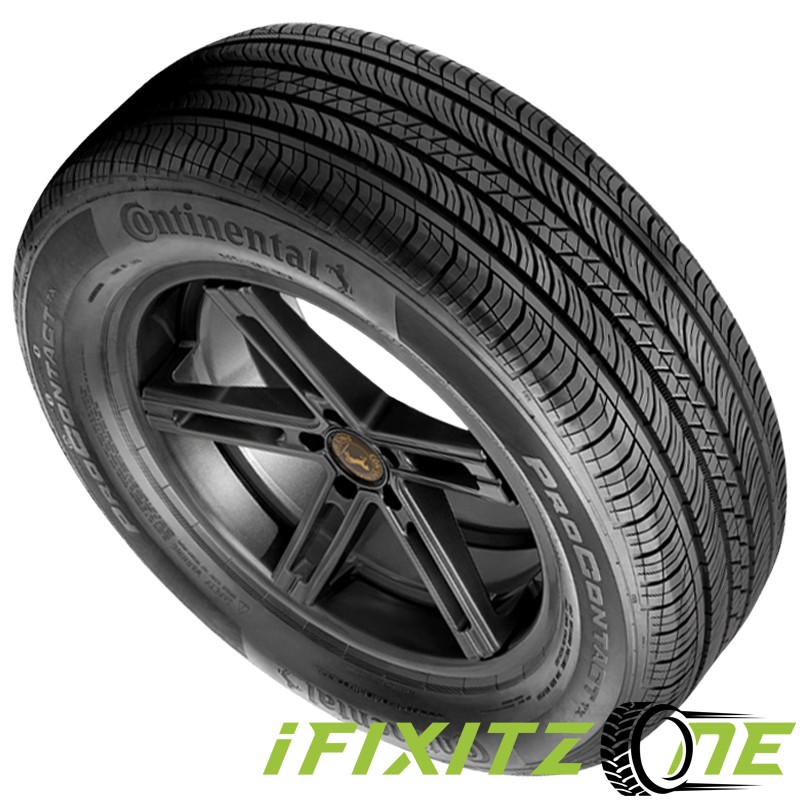 1 Continental ProContact TX 255/45R18 99W Touring All Season CUV SUV Passenger