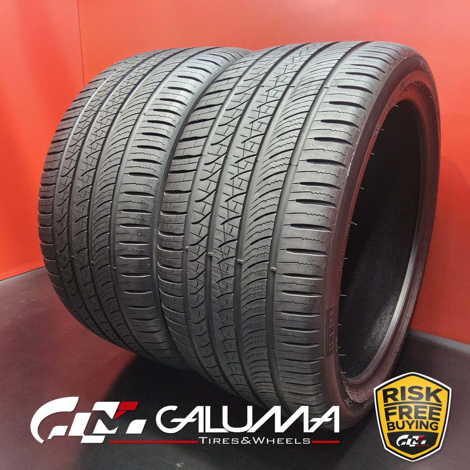 Set of 2 Tires LikeNEW Pirelli Scorpion Zero All season NC0 XL 315/35R22 #91398